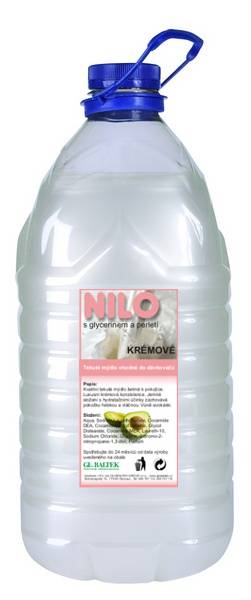 Tekuté mýdlo NILO krémové 5l bílé