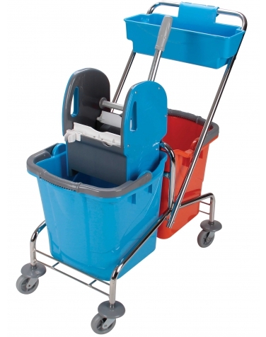 Úklidový vozík DOUBLE 2x25 l