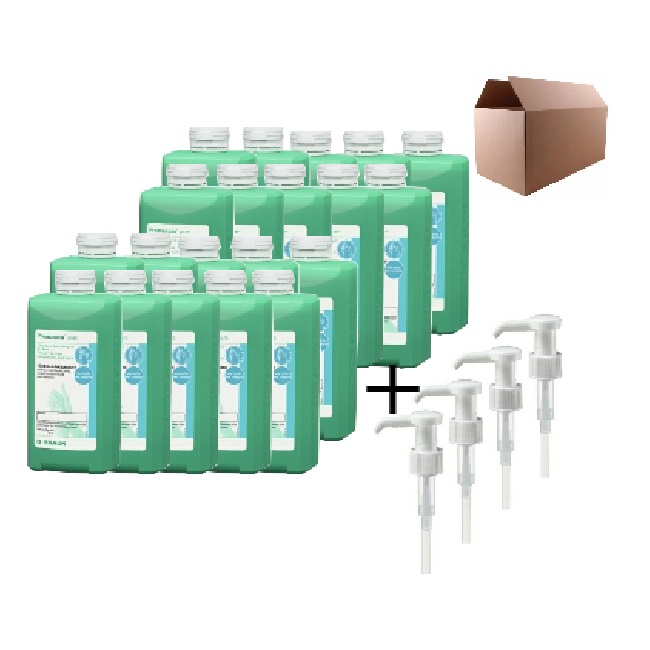 PROMANUM PURE dvacet lahví se čtyřmi pumpičkami 500ml