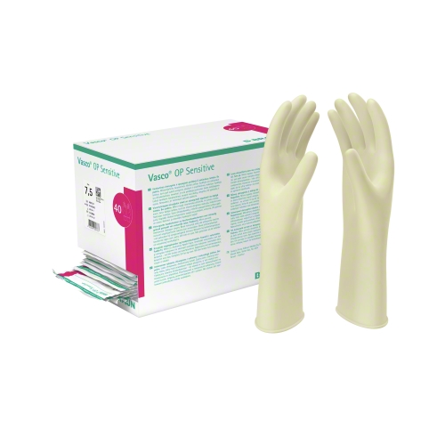 Rukavice latex VASCO Sensitive, sterilní, vel.6, 40párů